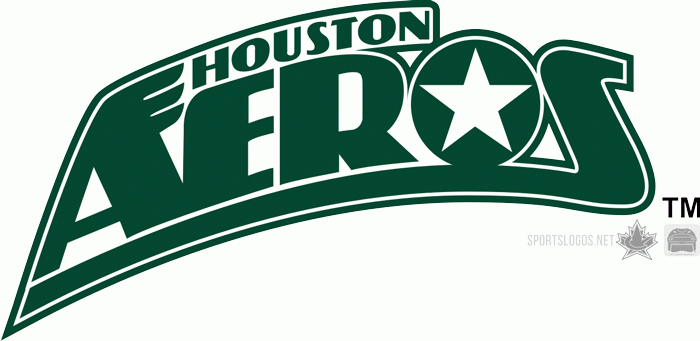Houston Aeros 2006 07-2012 13 Wordmark Logo iron on transfers for T-shirts
